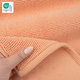American Soft Linen 100% Cotton Bath Mat Rugs, 20x34 inches with Silicone Backing, Soft Absorbent Grip-Enhanced Bath Mats for Bathroom