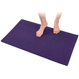 American Soft Linen 100% Cotton Bath Mat Rugs, 20x34 inches with Silicone Backing, Soft Absorbent Grip-Enhanced Bath Mats for Bathroom