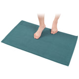 American Soft Linen 100% Cotton Bath Mat Rugs, 20x34 inches with Silicone Backing, Soft Absorbent Grip-Enhanced Bath Mats for Bathroom