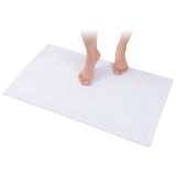 American Soft Linen 100% Cotton Bath Mat Rugs, 20x34 inches with Silicone Backing, Soft Absorbent Grip-Enhanced Bath Mats for Bathroom