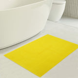 American Soft Linen 100% Cotton Bath Mat Rugs, 20x34 inches with Silicone Backing, Soft Absorbent Grip-Enhanced Bath Mats for Bathroom