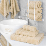 American Soft Linen 3 Piece 100% Cotton Extra Fluffy and Soft, Luxury Turkish Towel Set with 20 Different Colors
