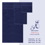 American Soft Linen 3 Piece 100% Cotton Extra Fluffy and Soft, Luxury Turkish Towel Set with 20 Different Colors