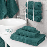 American Soft Linen 3 Piece 100% Cotton Extra Fluffy and Soft, Luxury Turkish Towel Set with 20 Different Colors