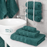 American Soft Linen 3 Piece 100% Cotton Extra Fluffy and Soft, Luxury Turkish Towel Set with 20 Different Colors
