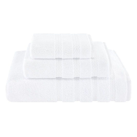 Luxury Turkish Cotton Towel Set 3 Piece Soft & Fluffy