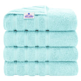 American Soft Linen 100% Cotton Turkish Towels for Bathroom, 4 Pack Bath Towel Set,  Super Soft, Extra Large Bath Towels