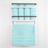 American Soft Linen 100%  Cotton Turkish Towels, 4 Pack Hand Towel Set, Super Soft, Absorbent, Quick Dry Premium Towels