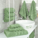 American Soft Linen 100% Cotton Turkish Towels, 6 Piece Bath Towel Set with 20 Different Colors