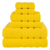 American Soft Linen 100% Cotton Turkish Towels, 6 Piece Bath Towel Set with 20 Different Colors