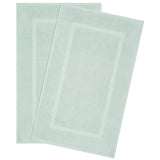 American Soft Linen Bekos 100% Cotton Bath Mat Set, 2 Piece 20x34 inches Wholesale Bath Rugs for Bathroom