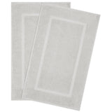 American Soft Linen Bekos 100% Cotton Bath Mat Set, 2 Piece 20x34 inches Wholesale Bath Rugs for Bathroom