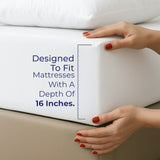 American Soft Linen Luxury 100% Cotton Sateen Weave Sheets Set - Premium Bed Sheet Sets