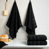 Salem 4 Piece 100% Cotton Luxury Turkish Bath Towel Sets - Wholesale bath towels