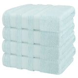 Salem 4 Piece 100% Cotton Luxury Turkish Bath Towel Sets - Wholesale bath towels