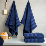 Salem 4 Piece 100% Cotton Luxury Turkish Bath Towel Sets - Wholesale bath towels