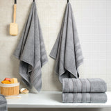 Salem 4 Piece 100% Cotton Luxury Turkish Bath Towel Sets - Wholesale bath towels