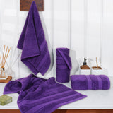 Salem 4 Piece 100% Cotton Luxury Turkish Hand Towel Sets