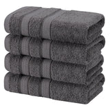 Salem 4 Piece 100% Cotton Luxury Turkish Hand Towel Sets - Wholesale hand towels