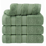Salem 4 Piece 100% Cotton Luxury Turkish Hand Towel Sets - Wholesale hand towels