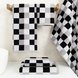 6-Piece Turkish Cotton Towel Set – Luxury Bath Towels Set, Egyptian Cotton Alternative, Soft & Quick Dry