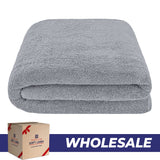 40x80 Oversized Bath Sheets – 12 Pack | Premium 600 GSM Cotton