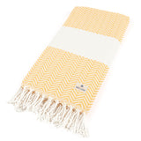 American Soft Linen 100% Cotton Turkish Peshtemal Beach Pool Towels, 40" x 70"