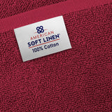 American Soft Linen 40x80 Inch Oversized Bath Sheets, Premium, Soft & Luxury 100% Ringspun Cotton Extra Large Bath Sheet - 12 Piece Case Pack