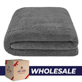 American Soft Linen 40x80 Inch Oversized Bath Sheets, Premium, Soft & Luxury 100% Ringspun Cotton Extra Large Bath Sheet - 12 Piece Case Pack