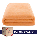 American Soft Linen 40x80 Inch Oversized Bath Sheets, Premium, Soft & Luxury 100% Ringspun Cotton Extra Large Bath Sheet - 12 Piece Case Pack