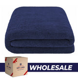 American Soft Linen 40x80 Inch Oversized Bath Sheets, Premium, Soft & Luxury 100% Ringspun Cotton Extra Large Bath Sheet - 12 Piece Case Pack