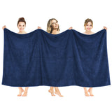 American Soft Linen 40x80 Inch Oversized Bath Sheets, Premium, Soft & Luxury 100% Ringspun Cotton Extra Large Bath Sheet - 12 Piece Case Pack