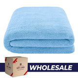 American Soft Linen 40x80 Inch Oversized Bath Sheets, Premium, Soft & Luxury 100% Ringspun Cotton Extra Large Bath Sheet - 12 Piece Case Pack