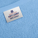 American Soft Linen 40x80 Inch Oversized Bath Sheets, Premium, Soft & Luxury 100% Ringspun Cotton Extra Large Bath Sheet - 12 Piece Case Pack