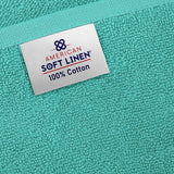 American Soft Linen 40x80 Inch Oversized Bath Sheets, Premium, Soft & Luxury 100% Ringspun Cotton Extra Large Bath Sheet - 12 Piece Case Pack