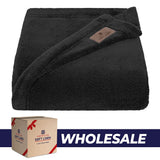American Soft Linen Bedding Fleece Blanket Wholesale