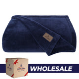 American Soft Linen Bedding Fleece Blanket Wholesale