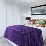 American Soft Linen Bedding Fleece Blanket Wholesale