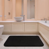 American Soft Linen Fluffy Foamed Bath Rug, 21x32 inches Bath Rugs for Bathroom, 100% Polyester Upper Fluffy Surface and Grip Enhanced Base