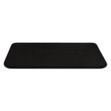 American Soft Linen Fluffy Foamed Bath Rug, 21x32 inches Bath Rugs for Bathroom, 100% Polyester Upper Fluffy Surface and Grip Enhanced Base