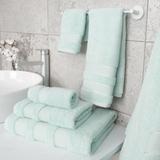 Salem 6 Piece 100% Cotton Luxury Bath Towel Set - 10 Set Case Pack
