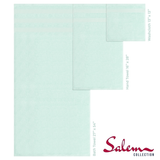 Salem 6 Piece 100% Cotton Luxury Bath Towel Set - 10 Set Case Pack