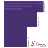 Salem 6 Piece 100% Cotton Luxury Bath Towel Set - 10 Set Case Pack