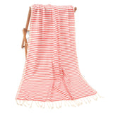 American Soft Linen 100% Cotton Turkish Peshtemal Beach Pool Towels - 44 Set Case Pack