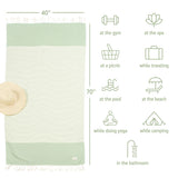 American Soft Linen 100% Cotton Turkish Peshtemal Beach Pool Towels - 44 Set Case Pack