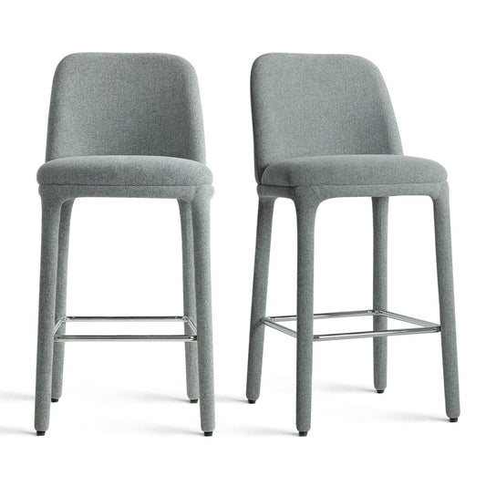 Anderson 26.5" Modern Upholstered Counter Stool (Set of 2)
