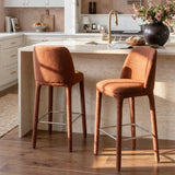 Anderson 26.5" Modern Upholstered Counter Stool (Set of 2)