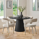 Anna Modern Upholstered Dining Chairs with Arm (Set of 6)