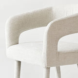 Anna Modern Upholstered Dining Chairs with Arm (Set of 4)