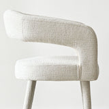 Anna Modern Upholstered Dining Chairs with Arm (Set of 4)